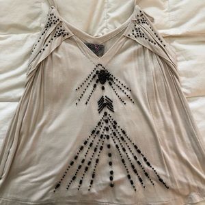 Urban Outfitters tank with detailed beading